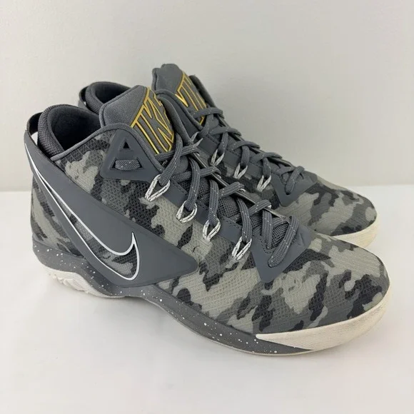 Nike Zoom Field General Camo Gray Sneakers Mens 8 Training Athletic Shoes - Picture 1 of 9